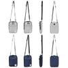 Vintage Military Style Men Canvas Shoulder Bag With Adjustable Strap And Multiple Slots