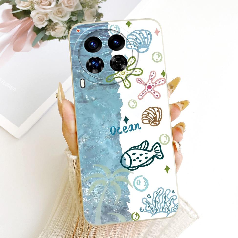 For Tecno Camon 30 Premier Case CL9 Luxury Fashion Cool Kawaii Cute Painted Silicone Funda For Techno Camon 30 Premier Casing