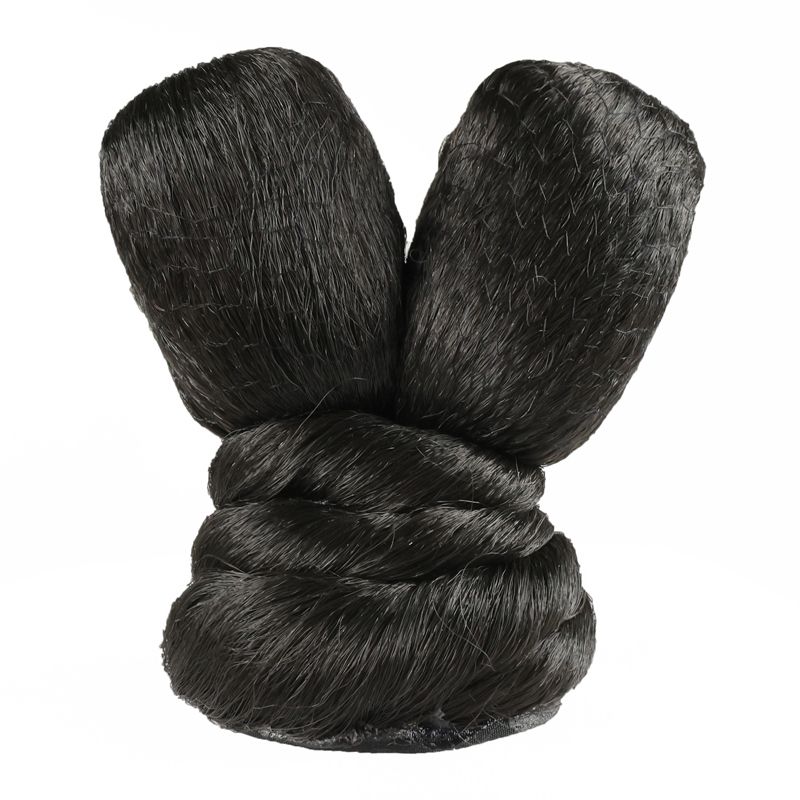 

Древний костюм Детские милые кроличьи ушки Парик в стиле Чанъэ Система Тан Фея Апсара Двуглавый пучок Классическая сценическая прическа Wig bag (without headwear)