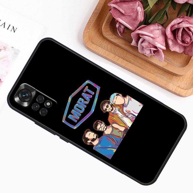 Morat Band Case For Xiaomi Redmi Note 12 8 9 10 11 Pro Note 12S 11S 10S 9S 9A 9C 9T 10A 10C 12C Cover