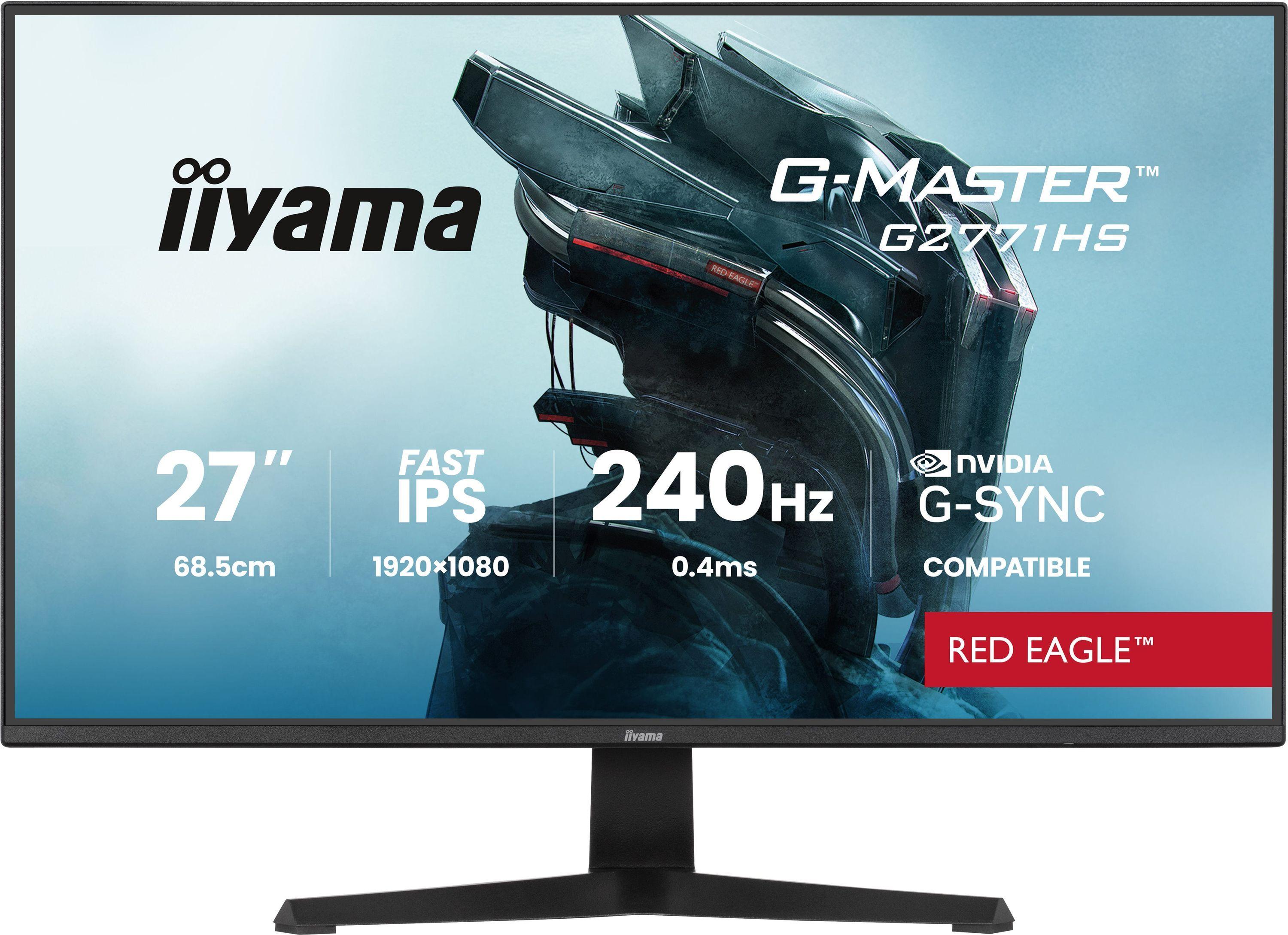 Iiyama Gaming-Monitor - 27" - Fhd - 240Hz - Fast Ips-Panel - 0,4Ms - G-Master Red Eagle - Bild 8