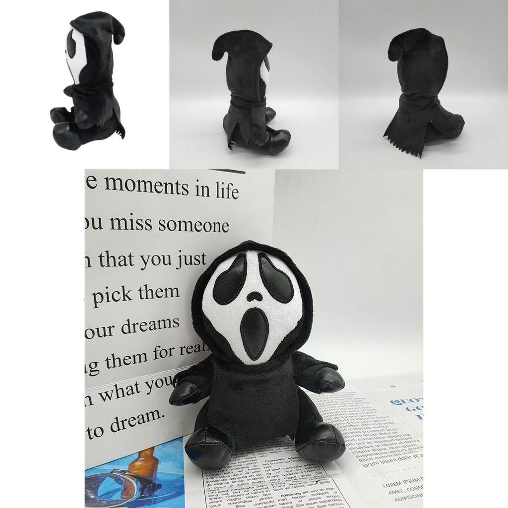 Scream Ghostface Plush Doll For Home Decor And Horror Themed Parties 7.87 Inches