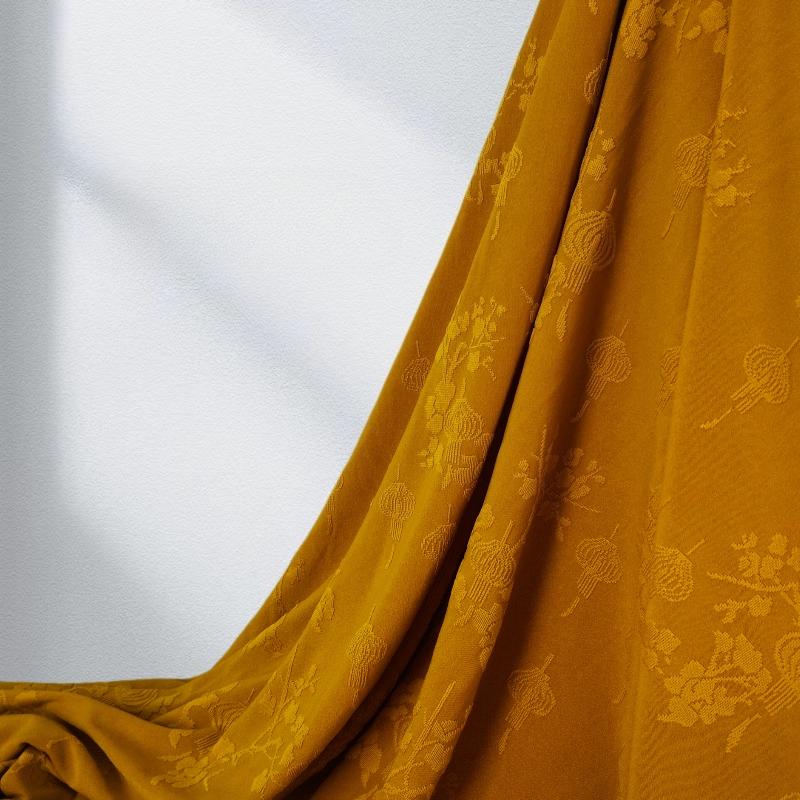 Lantern Relief Jacquard Fabric Stretch Knitted Fabric DIY Dress Hanfu Cheongsam Children's Clothes for Sewing Design Cloth