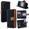 For OnePlus Ace 5 Ultra 5G Case RFID Blocking Color Splicing PU Leather Wallet Phone Cover