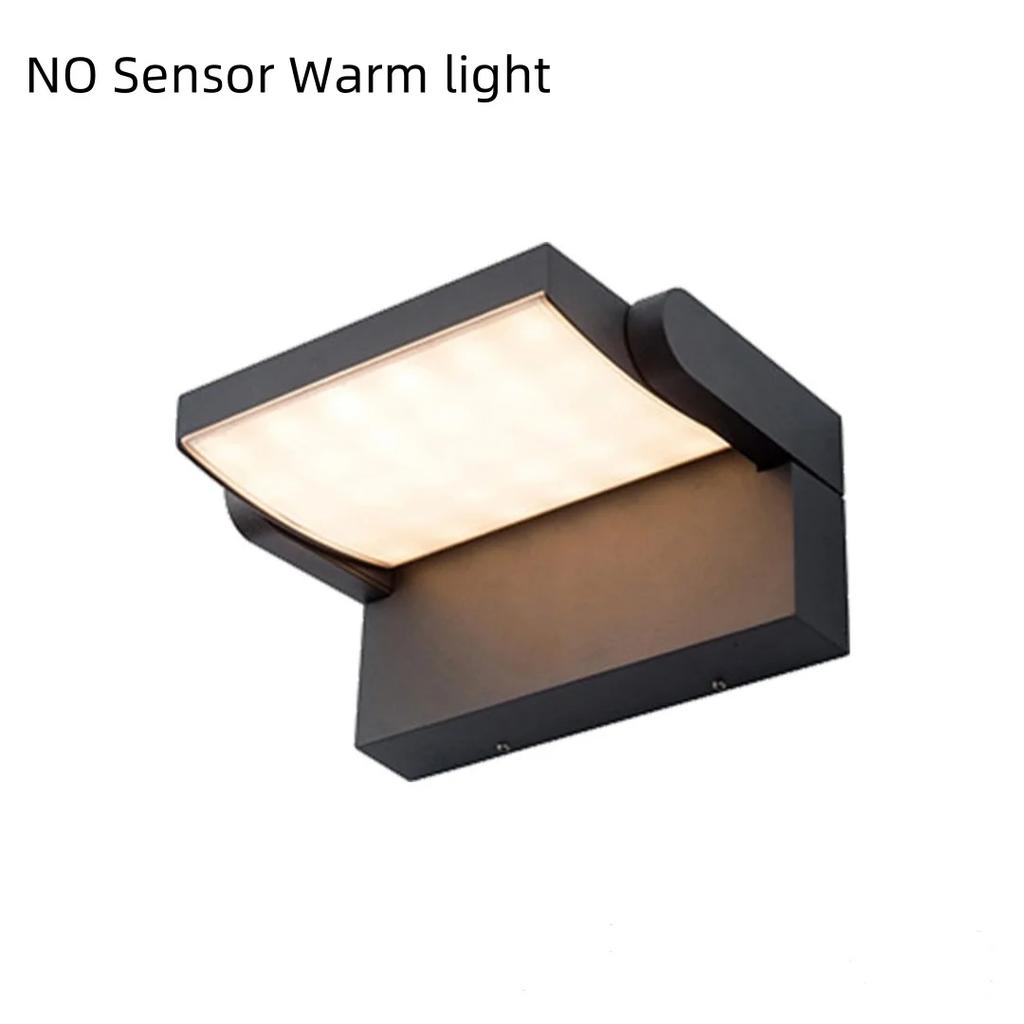 LED AC85-265V Wall Lamp Motion Sensor Light Outdoor Wall Light Porche Balcony Garden Courtyard Lamp Retro Living Room Bedroom
