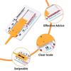 1-4 Stück Auto Reifen Lauffläche Tiefenmesser 0-20mm Reifen Tiefenmesser Indikator Messgeräte Lauffläche Rad Messwerkzeug Tragbarer Messschieber