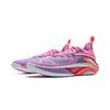 New LiNing BadFive Hunter 1 Super Cushioning Slip Resistant Breathable Rebound Low Top Basketball Shoes Men's Purple Pink ABFV007-2