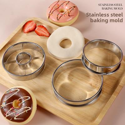 Dedicated Cutting Die for Hand-pressed Doughnuts for Household Baking