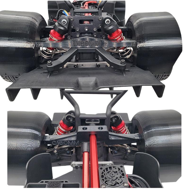 1 Set Fender Lining For Mjx 7303 Hyper Go 1/7 Rc Car C3 Rc Car Off-Road Truck Upgrade Simulation Front Rear Fenders