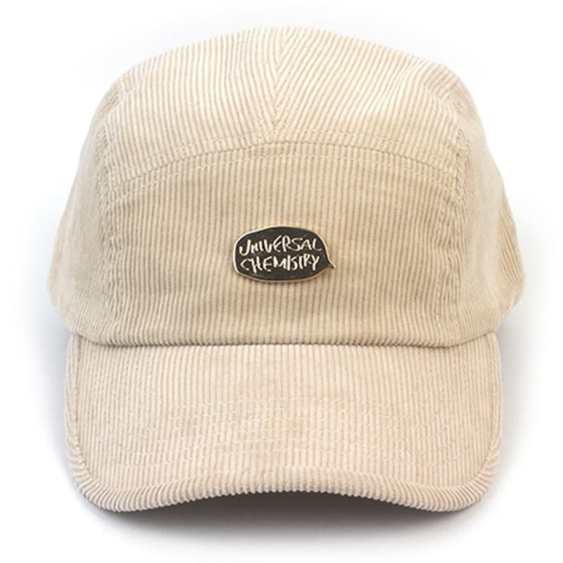 Universal Chemistry Washing Corduroy Ivory Campcap Camp Cap