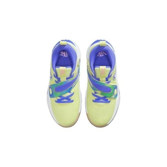 Nike Team Hustle D11 SE Low Luminous Green Ultramarine - FN6676-300