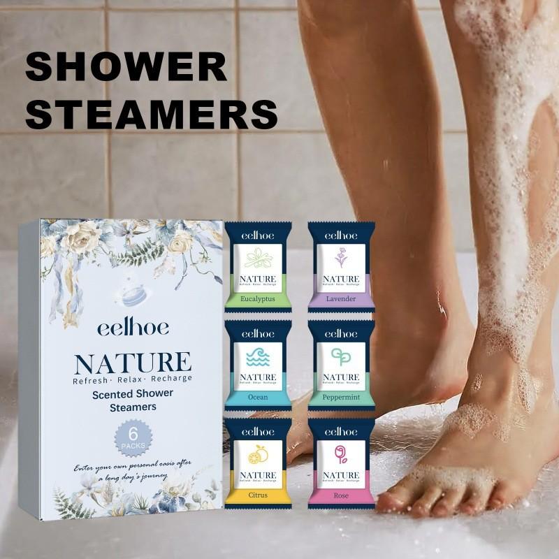 Eelhoe Aromatic Shower Tablets 6 Packs For Deep Cleansing And Relaxation Spa Experience