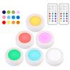 LED Cabinet Lamp RGB Color Dimmable Kitchen Counter Remote Control