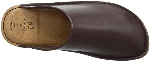 Nankai Tsusho Rokusan Leather Slippers BR M 0710-004