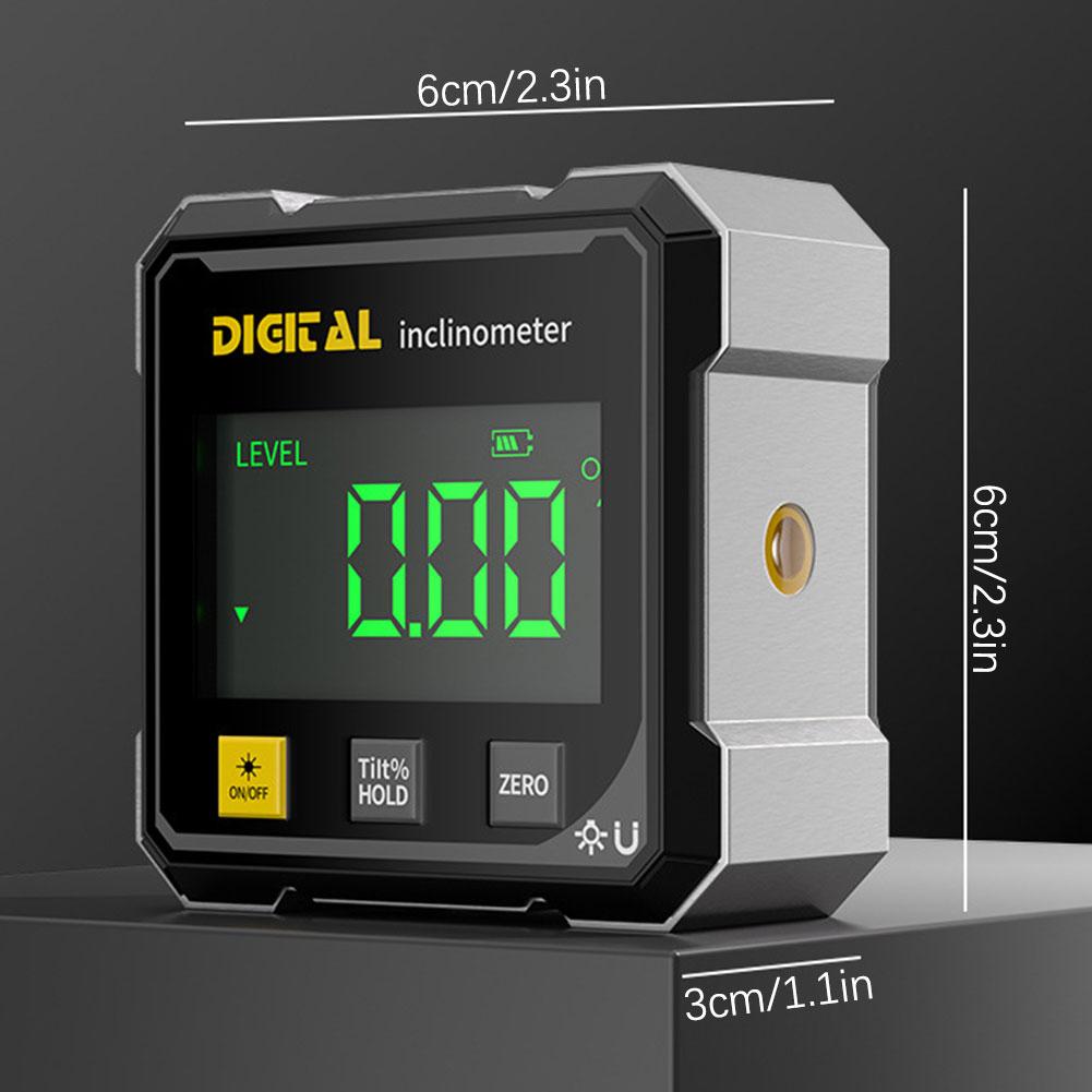 Digital Angle Finder With Electronic Lasers Slope Meter Angle Measurement For Road Bridges Slope Inspection