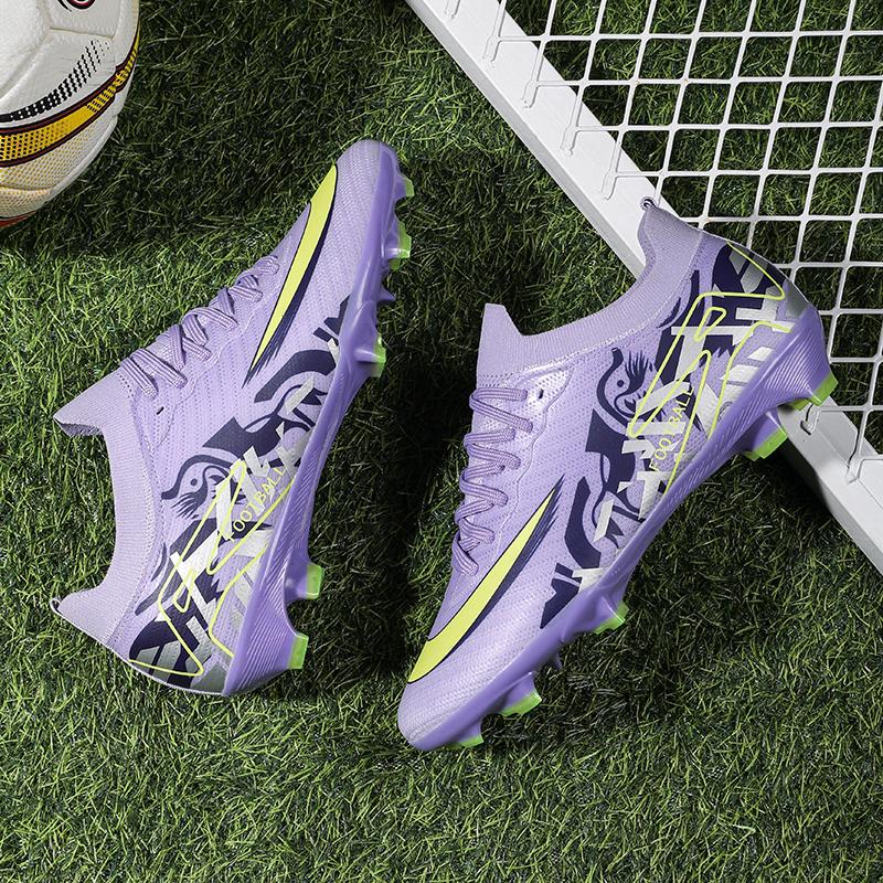 

Новые мужские футбольные бутсы FG Оригинальные бутсы для футбольного поля для мальчиков Общественные шипы Профессиональные футбольные бутсы Удобные кроссовки 36