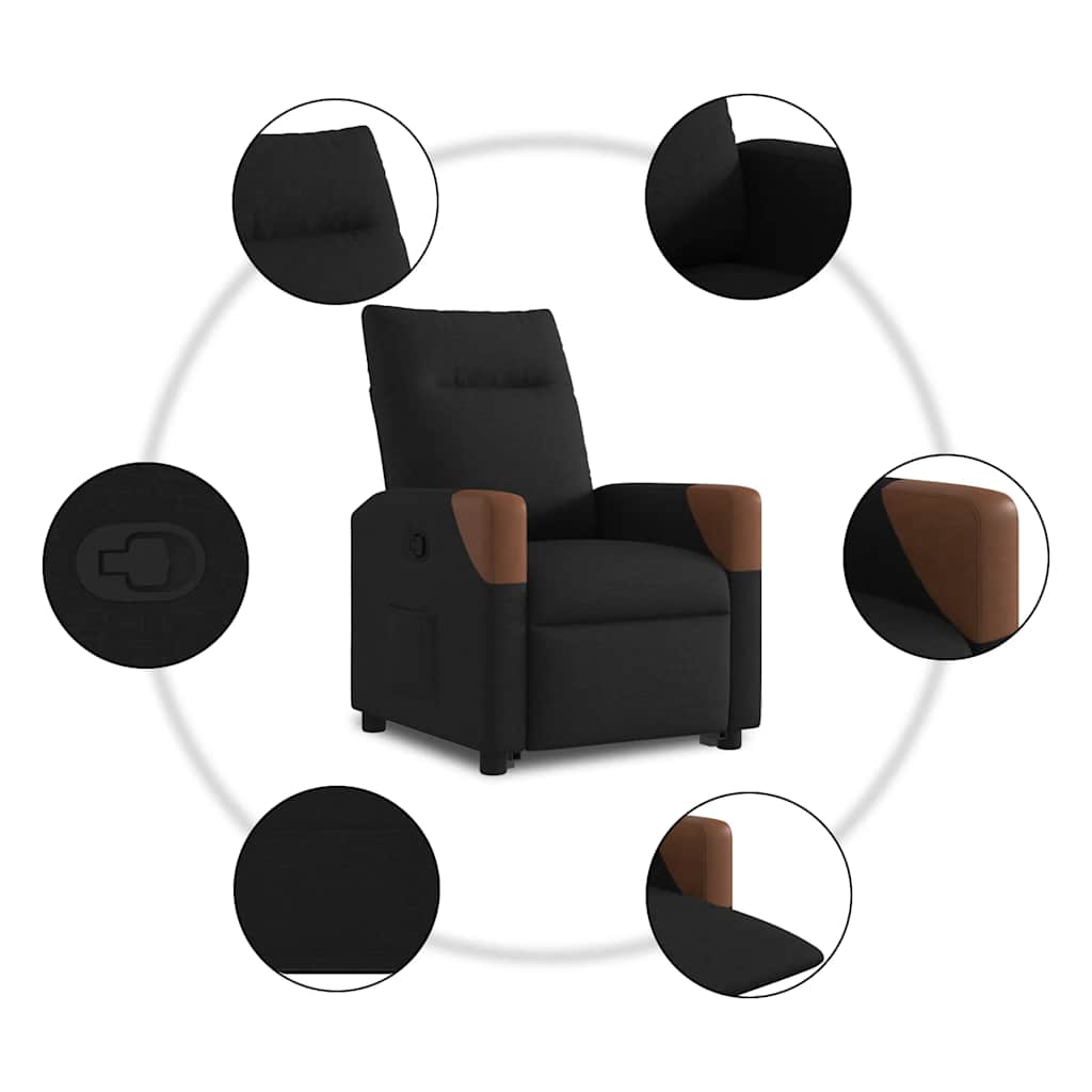 black fabric