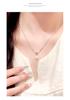 S925 Sterling Silver Rope Knot Freshwater Pearl Necklace – Elegant Clavicle Chain for Women, Perfect Gift for Girlfriend