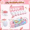 Matching Eggs Montessori Educational Toy Shape Matching Toy Educational Toy Matching Eggs for Toddlers Shape Sorting Egg Puzzle 12-Piece Set Colorful