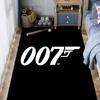 Iconic Gun Logo Design Carpet Doormat Printing Room Protective Pad Dormitory Decoration