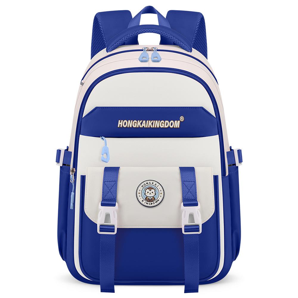 New schoolbag Ultra-light burden reduction, primary and secondary school student schoolbag, men's and women's large-capacity backpack backpack