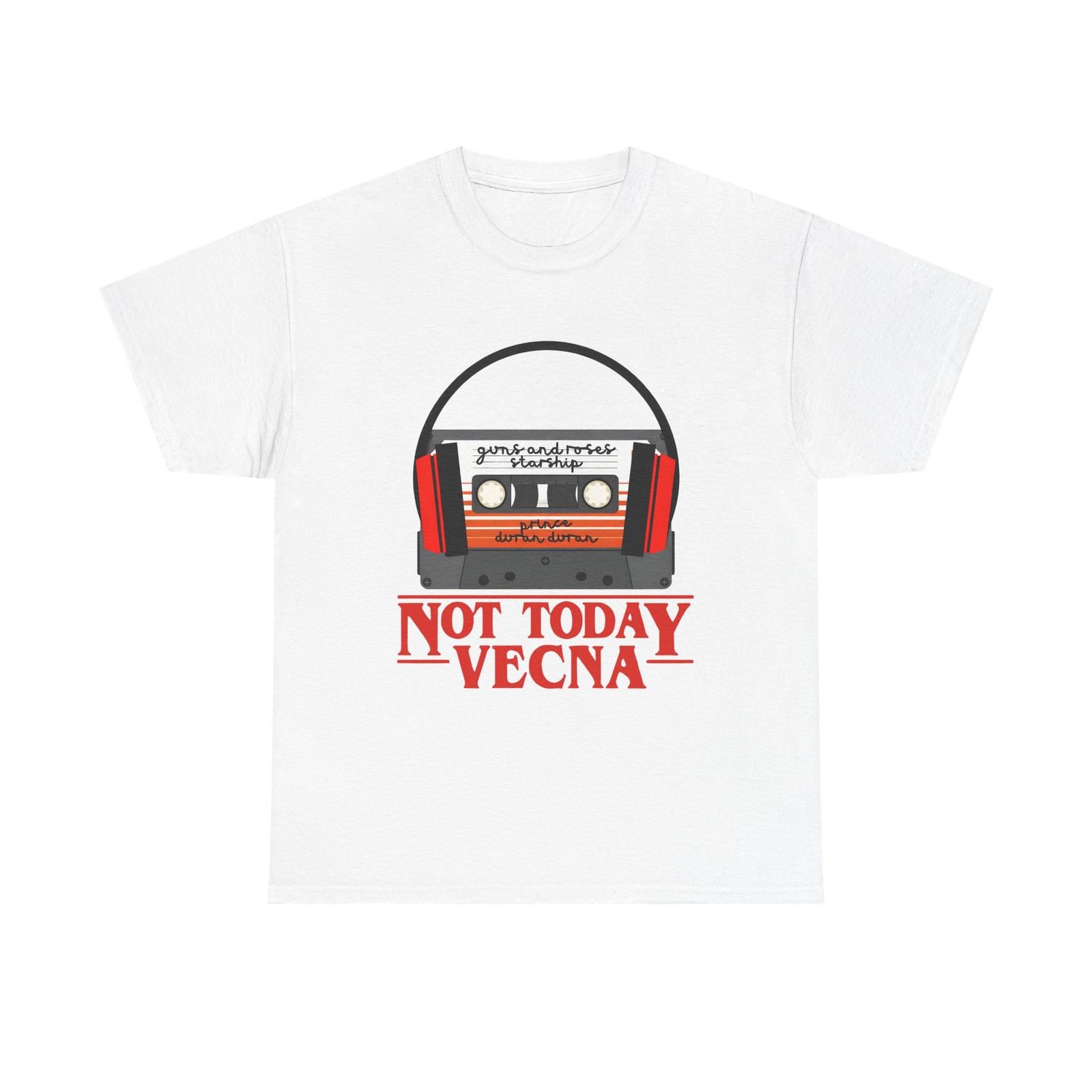 Not Today Vecna Cassette T-Shirt - Retro Stranger Things Tee Shirt 3XL