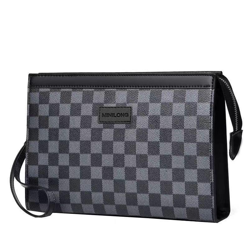 Men's Retro Floral Leather Bag Set: Shoulder, Crossbody, Clutch, Wallet, Backpack