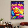 DIY Diamond Painting Winnie The Pooh Sleeping Cross Stitch Kit Mosaic Art Diamond Painting Full Circle Diamond Home Decoration