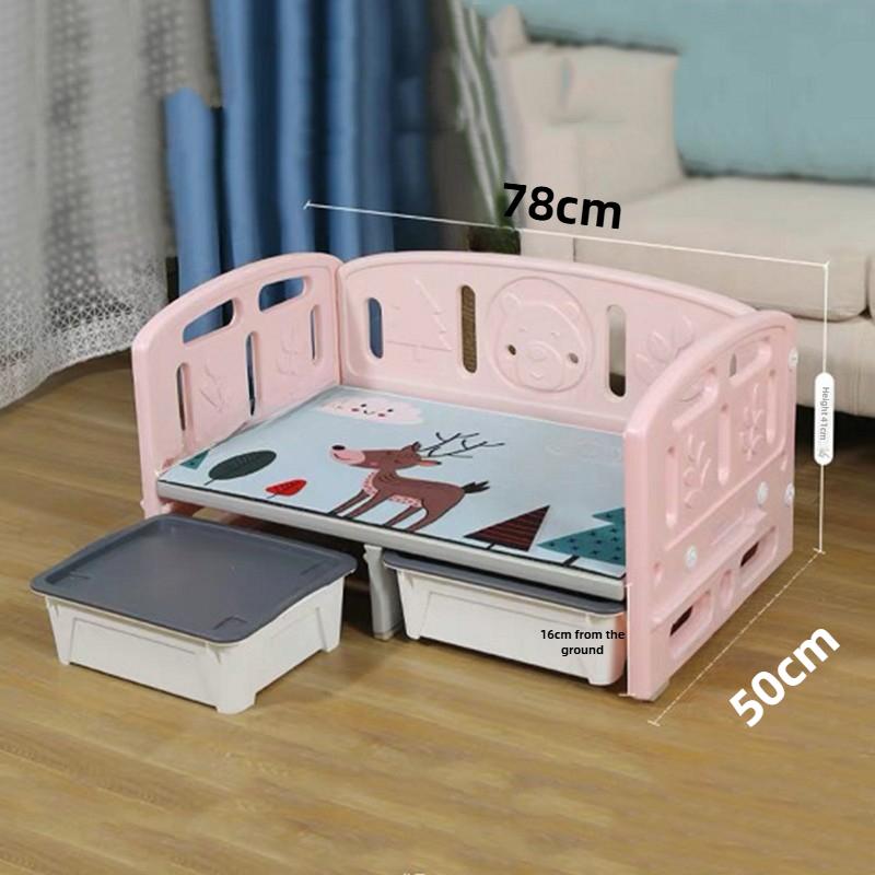Removable Pets Moisture Resistant Dog Bed Breathable Ground Dog Bed Suspended Anti-skid Dog Sleeping Nest Durable Pet Products