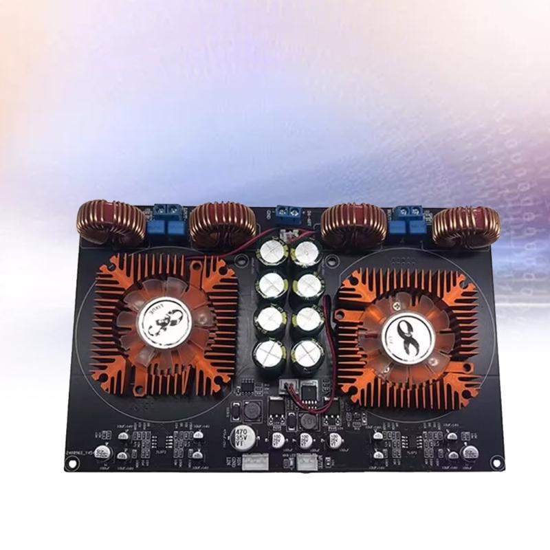 TPA3255 2.0CH Power Amplifier Board 2.0Channel Class-D Digital Amplifier Board 600W+600W (Fan Cooled)