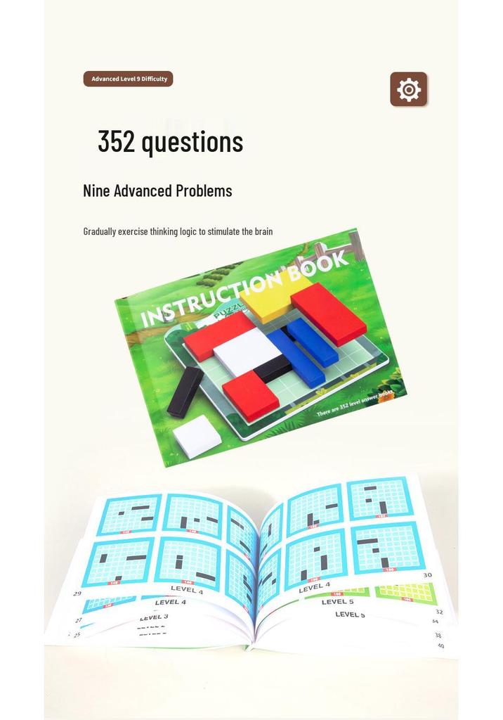 Magnetic Tetris Puzzle: Children's Intelligence and Logical Thinking Development Toy (Ages 6-14)