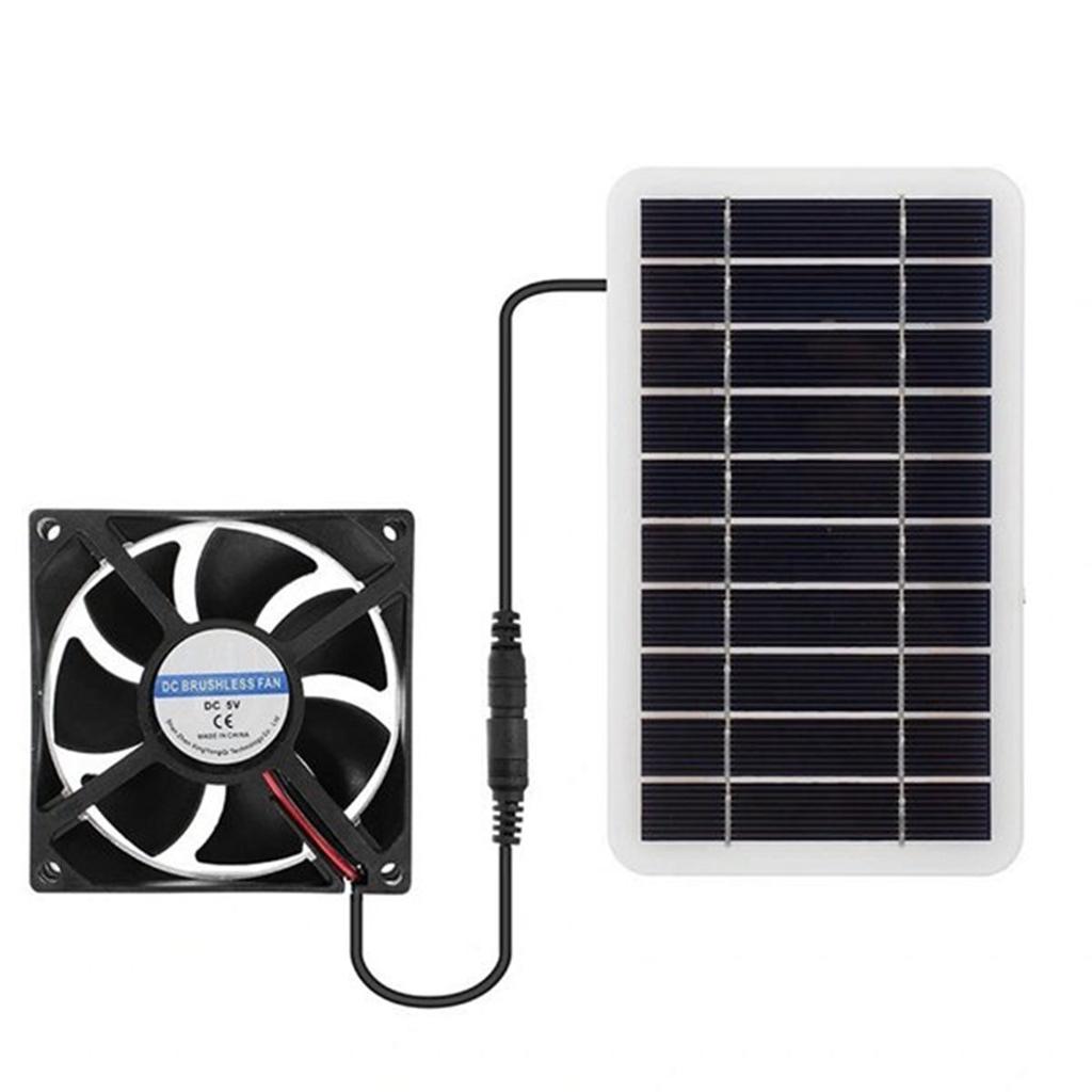 BHBL 30W Solar Panel Powered Exhaust Roof Fan for Attic,Van, Pet - Air Ventilation & Cooling System for Kitchens,Greenhouses