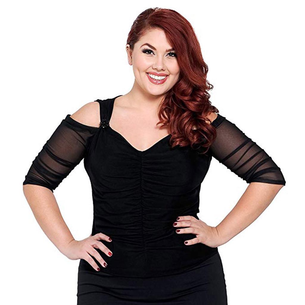 Buy Women Both Side Wear Sheer Plus Size Seamless Arm Shaper Top Mesh