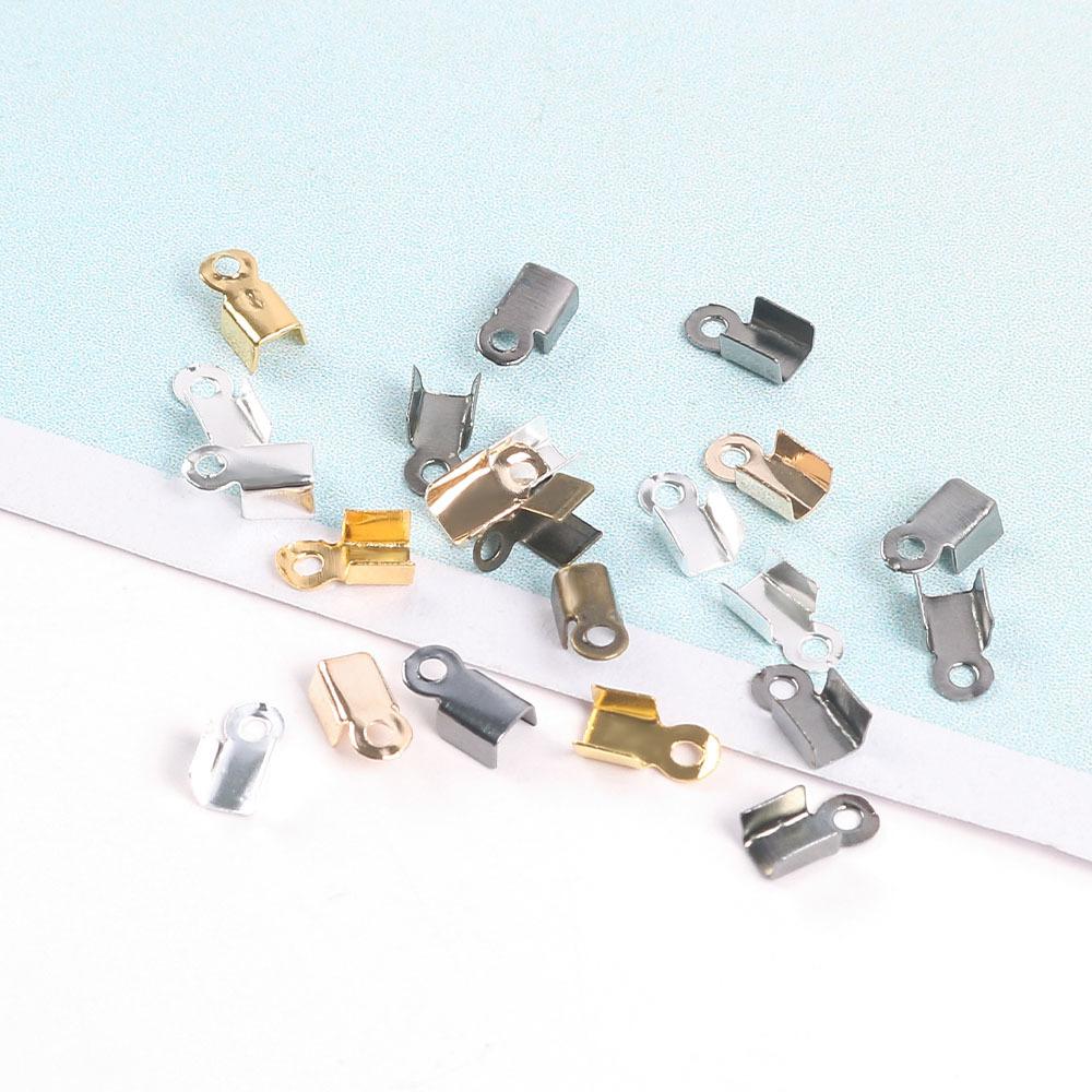 Leather Rope Clip Clip Clip Line Clip Tongue Bag Buckle Bracelet Buckle Jewelry Material Diy Necklace Jewelry Accessories