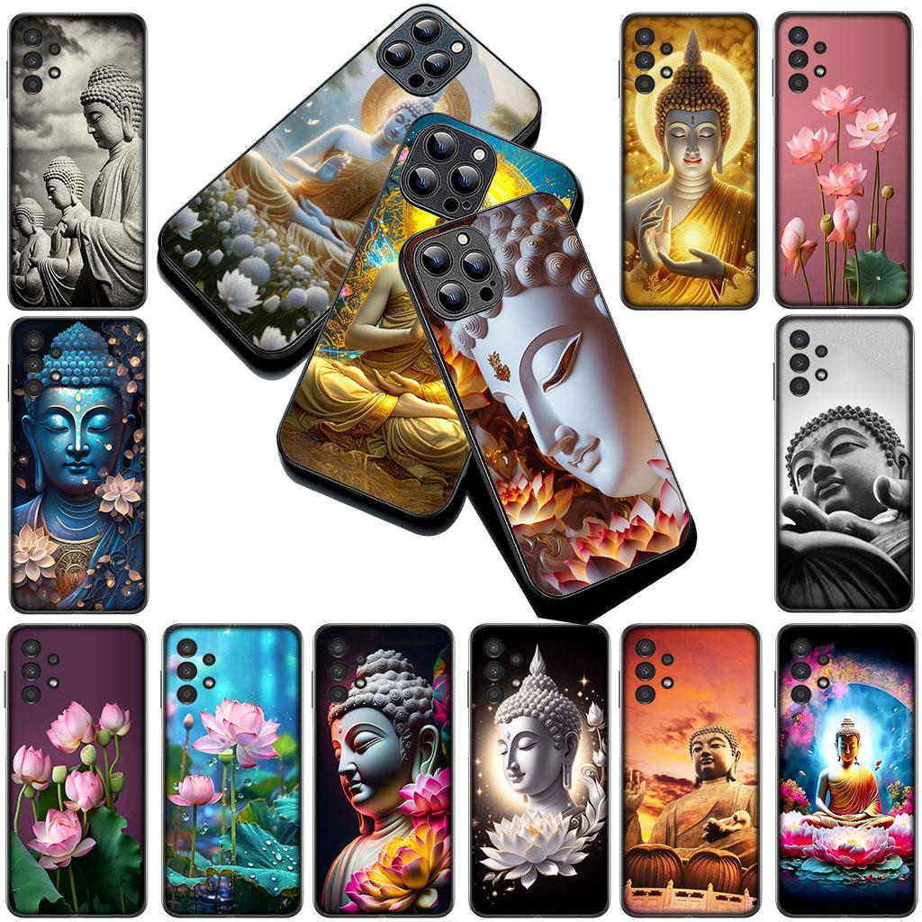 Lord Lotus Buddha New High-End Phone Cover for Samsung Galaxy S25 S24 S23 FE Ultra Plus S7 Edge S25+ S23+ A56 5G Soft Case