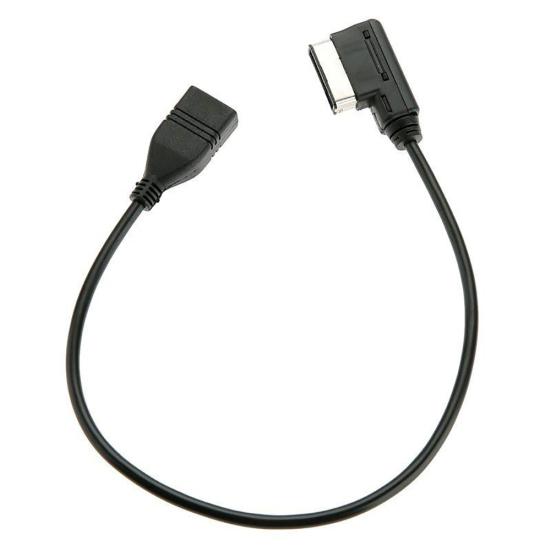 Automuziekinterface voor AMI MMI AUX naar USB-adapterkabel Flash Drive voor Audi