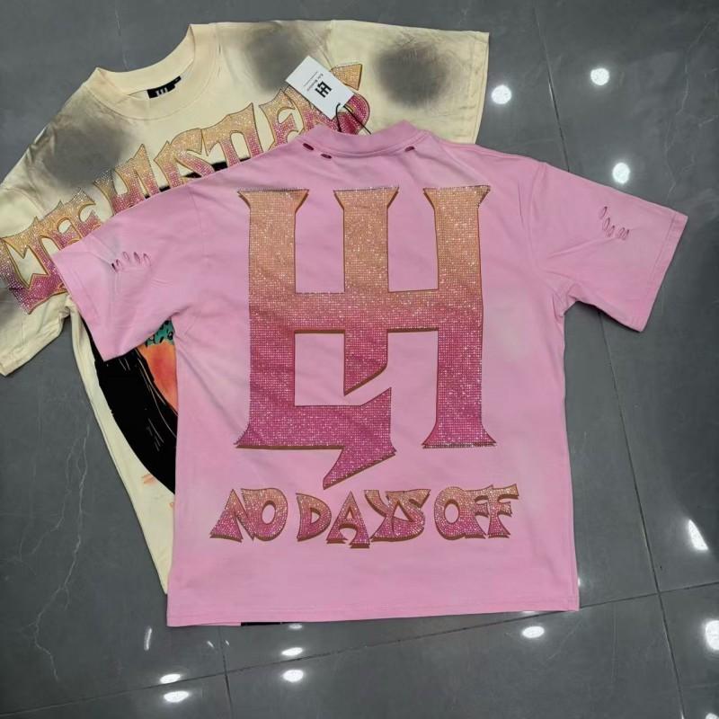 Unisex Vintage Washed Cotton Tee With Letter Print Loose Fit Casual T-Shirt