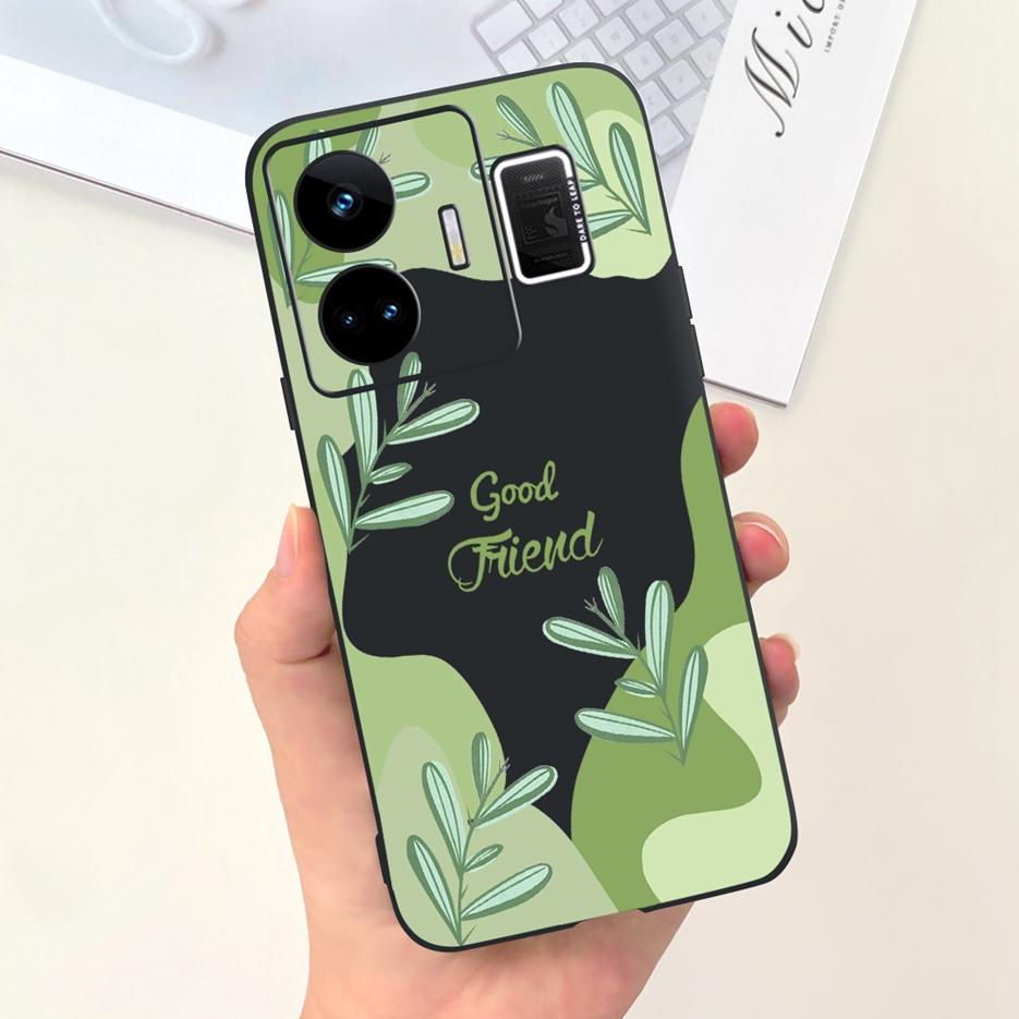 For Realme GT Neo 5 Case RMX3706 Stylish Art Painted Back Cover Soft TPU Phone Case For Realme GT Neo5 240W Fundas 6.74'' Bumper