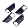 For Toyota Highlander -2024 Carbon Fiber Inner Car Door Handle Bowl Trim