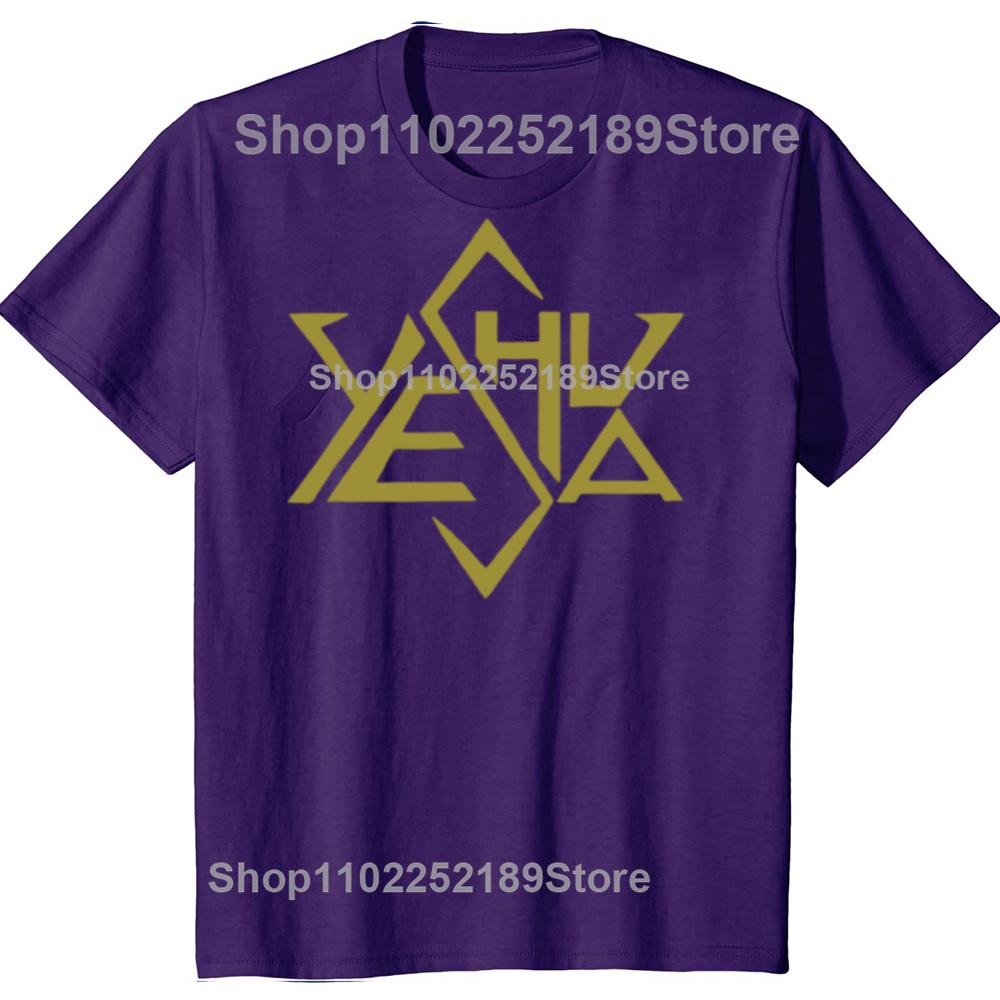 

Yeshua Jesus Gold Tetrahedron T Shirts Graphic Cotton Streetwear Short Sleeve Birthday Gifts Summer Style T-shirt Mens Clothing XL