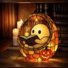 Halloween Ghost Reading Book Night Light Cute Retro Bookish Aesthetic Lamp Ghost Reader LED Light Nightlight Gift Halloween Deco