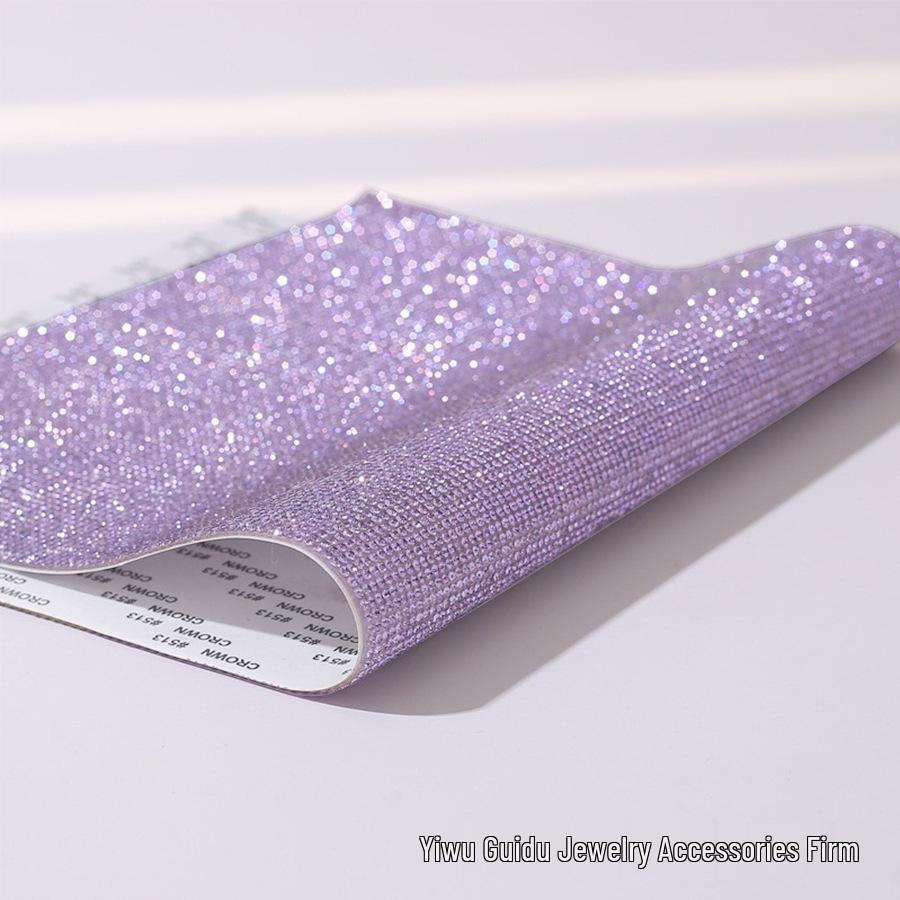 Grenzüberschreitende Strasskette DIY Schmuck Hotfix Selbstklebender Diamantaufkleber Dekoration