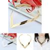 Fashionable V Shaped Women Metal Collar Necklace For Art And Fashion Lovers