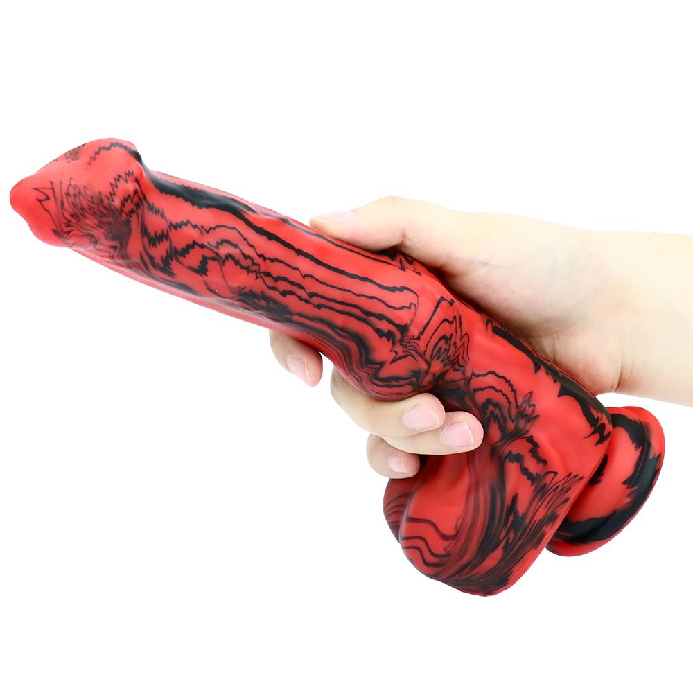 Silicone Animal Pénis Chien Gode Doux Monstre Dick Avec Ventouse Plug Anal Jouet Mâle Femelle Masturbation Adulte Anal Sex Toys Pour Femme