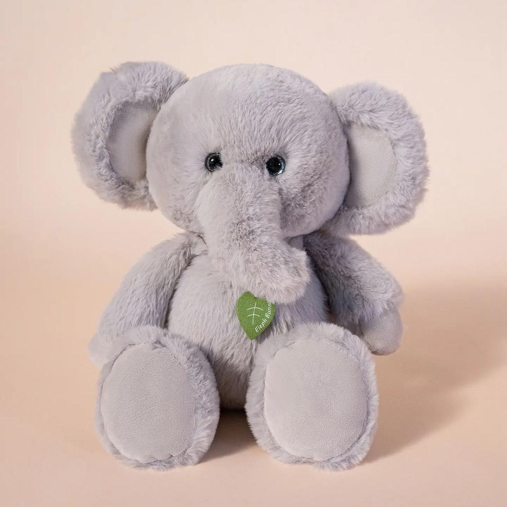 Cuddly Animal Plush Toys Stuffed Cartoon Fox Panda Elephant Doll Children Appease Doll Sweet Birthday Christmas Gift Present