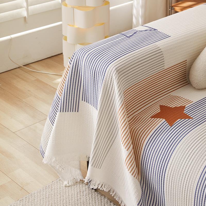 Waffle Sofa Cover Bohemian Sofa Cover High-end Sofa Cushion Four Seasons Sofa Cover Cushion