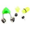 6Pcs Set Luminous Fish Bells Fish Bite Hook Alarm Double Ring Alarm Suitable for Night Fishing Special Fishing Gear