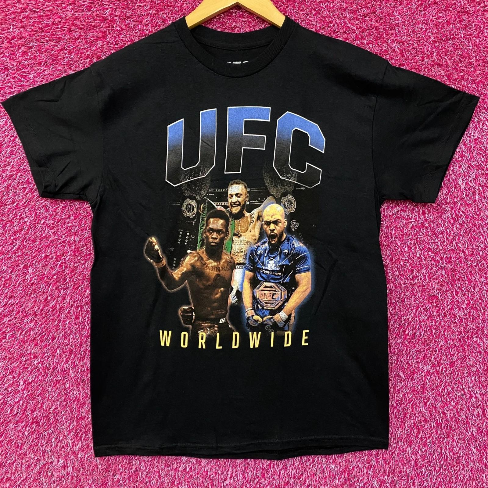 UFC WorldWide Футболка Конор Макгрегор Джон Джонс Исраэль Адесанья Размер Medium XXL