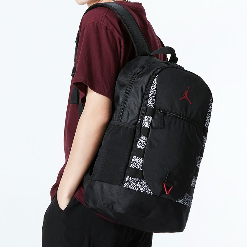 Jordan Fabric Backpack Regular Unisex Black Jordan JD2233003GS-001