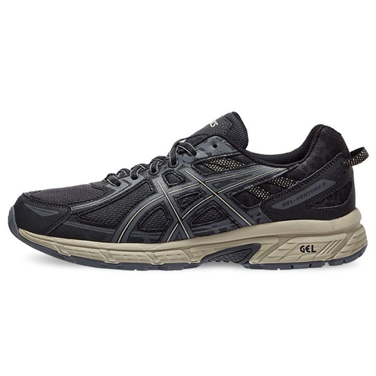 

Asics Gel Venture 6 Черно-серые мужские кроссовки 1011B550-002 EU 42.5 чёрный/серый